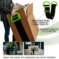 Carry Strap – Multifunctional Carrying Belt With Durable Handles Support 600Lbs For Awkward Objects